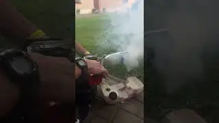two crazy kids overrev engine with nitro #nitro #power #2stroke