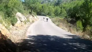 La Granja, bajada de Ridersfly