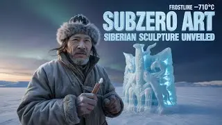 Subzero Art ❄️  Indigenous Siberian Ice Sculpture Unveiled
