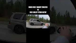 Bader Built 1000HP Subaru Forester vs 2021 Shelby GT500 867HP