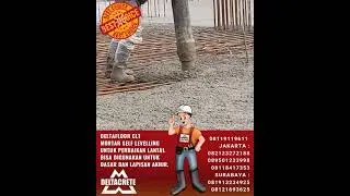 Deltafloor CLT Mortar Self Leveling untuk perbaikan beton #pengecoranbeton #pengecoranlantai
