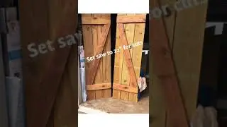How to make cedar Shutters