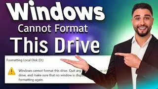 How to Fix Windows Can't Format Drive Error Fast!