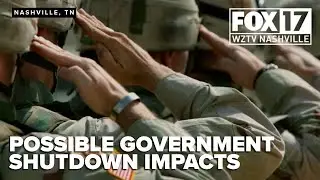 How the looming government shutdown can impact federal workers and the military