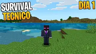 Survival T&eacute;cnico UHC Minecraft Bedrock Dia 3 Dragon?