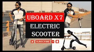 MUMBAI KI SECOND ELECTRIC SCOOTER | UBOARD X7 | @GetSocialWithAbhiAnu