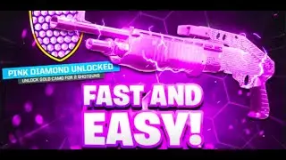 HOW TO GET PLAGUE DIAMOND/PINK DIAMOND CAMO FAST!! (CoD: Cold War) (Train Method)