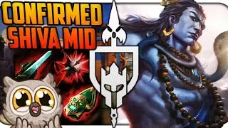 SHIVA CONFIRMED MID LANER! FULL POWER SHIVA BUILD!