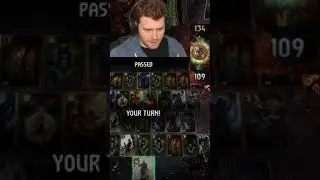 Over 100 point Swing! New Nilfgaard Assimilate is INSANE #Shorts #Gwent