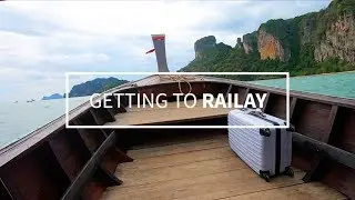 How to get to get to Railay Beach in Krabi, Thailand + Boat Breakdown!!!