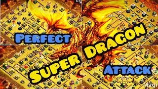 #стенакок Th14 Super Dragon Strategy!⭐⭐⭐Perfect War Attacks! #th14warattackstrategy #clashofclans