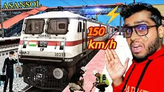 Aisa Kyu Hua😡 ASANSOL Weekly EXPRESS 140Kmph Journey 