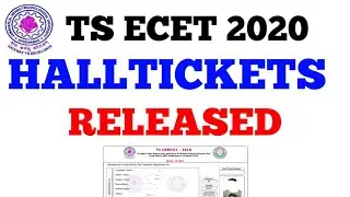 ts ecet 2020 halltickets released