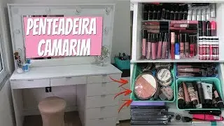 TOUR PELA PENTEADEIRA + COLEÇÃO DE MAQUIAGENS | Priscila Simões