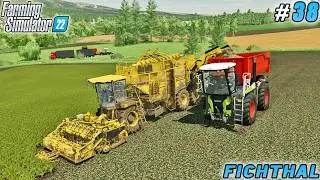 Machines on the Move: The Cutting Edge of Sugar Beet Harvesting | Fichthal V2 Farm | FS 22 | ep #38