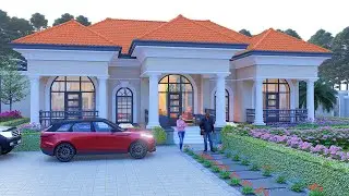 Project 32: Modern 5-Bedroom Dream House Design  ! [23.3mx28.4m] [plot size 34mx55.3m] !