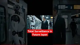 Total Surveillance in Future Japan #FutureJapan #RobotSociety #AIAnimation #AIShorts