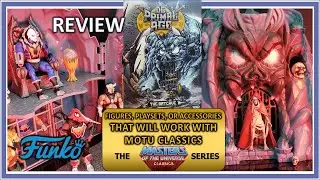 DC Primal Age The Bat Cave Review   Playset that goes well with MOTU Classics Series
