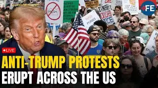 Anti-Trump Protests LIVE: Hundreds Storm LA Streets In Furious Protest Against Trump Policies