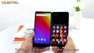 Let's see something real, OUKITEL MIX2 vs Xiaomi Mix 2 design