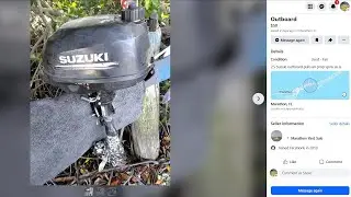 $50 Dead Suzuki 2.5 Outboard.  Can I save it?