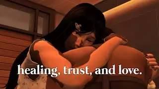 healing, trust and love - maya & armani | the sims 4