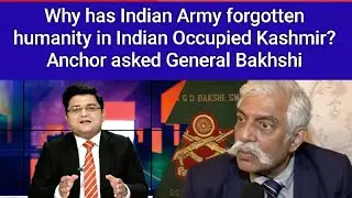 Pakistani Anchor vs General Bakhshi | Haider Hayat Khan | General GD Bakhshi