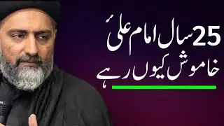 25 Saal Imam Ali a.s Khamosh Kyun Rahay..!! Maulana Nusrat Abbas Bukhari