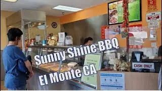 Sunny Shine BBQ El Monte CA LA Chinese Restaurant inside Victoria Center 紅日燒臘小炒