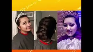 Braided Updo Tutorial| How I did My Evil Queen Hair