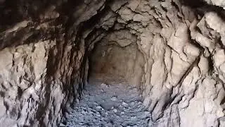 This old abandoned gold mine pulled out thousands of tons of ore