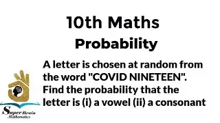 A letter is chosen at random from the word 