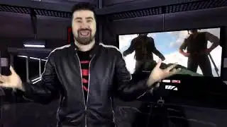 The Witcher 3 - Обзор Angry Joe [Русская озвучка]