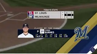 MLB 19: STL (1-2) @ MIL (2-1) Franchise: PS5