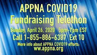 APPNA COVID19 Fundraising Telethon 2020