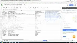 UnTech - Video 4 -  Linkedin Prospector - Google Sheets Extension