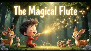 The Magical Flute | Enchanting Bedtime Story for Kids | Fairy Tale Magic | KidsLearn English story