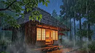 Relaxing Sleep Music | Sound of Rain and flowing water to Relieve Stress