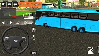 Euro Bus Driving Game Public Transportation 2024 -  Indonesia Bus Simulator Android Gameplay #1786
