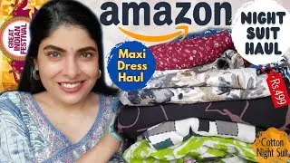 Amazon Night Suit Haul | Affordable Night Suit Haul | Amazon Night Wear Haul | Antima Dubey [Samaa]
