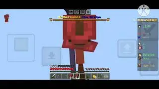 Playing bridges in mcpe but it's third person mode 💀
