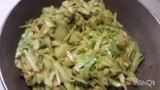 Cabbage recipe #how to make cabbage #badhakopir ghonto#badhakopirecipe#NO GARLIC NO ONION
