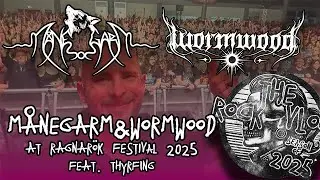 The Rock Vlog - MÅNEGARM and WORMWOOD at Ragnarök Festival 2025 - feat. THYRFING