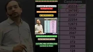 RPF constable expected cut off 2024-25 #rpfconstable2024 #cutoff #rpfconstablecutoff #expectedcutoff