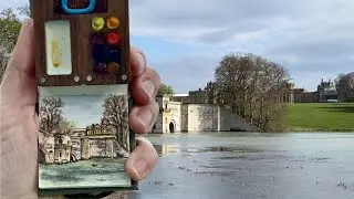 Plein Air Painting at BLENHEIM PALACE