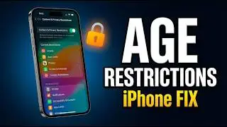 How to Change Age Restrictions on iPhone | Remove Restrictions on iPhone
