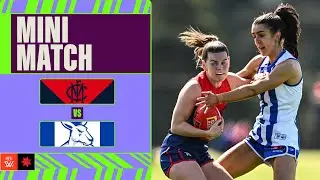 Melbourne v Kangaroos | Mini Match | Week 3, 2024 | AFLW