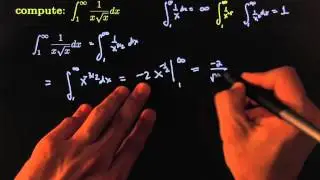 integrate 1 over x times sqrt x from 1 to infinity