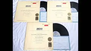 Archive 198 186/188: Bach SUITES FOR VIOLONCELLO SOLO 1/ 3/ 5 (Pierre Fournier) **vinyl rip**