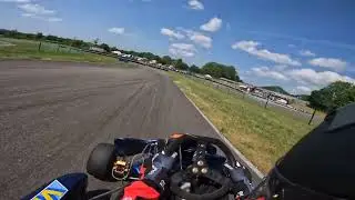 Karting 125 Iame Leopard circuit Jura Sud Moirans